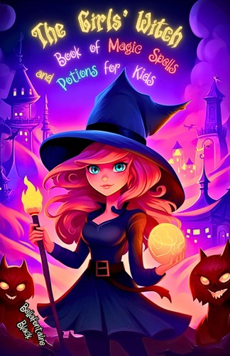 The girls witch book - book, of