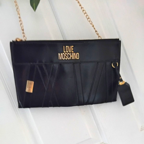 Love moschino black quilted - moschino,