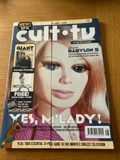 Cult TV Magazine #1 Aug 97 Thunderbirds Star Trek X Files Posters 