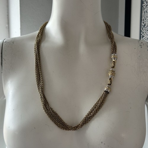 Vintage grosse necklace multi - necklace,