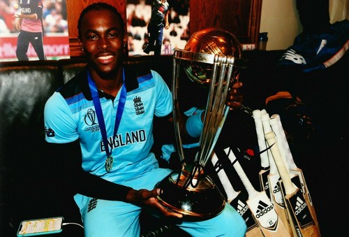 Jofra archer signed 12x8 - jofra,