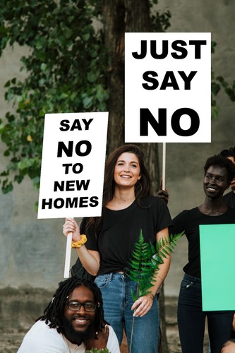 Protest demonstration placard - protest,