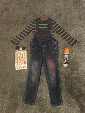 Chucky Fancy Dress Costume Age 3 Years Homemade