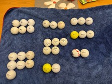31 Mixed Golf Balls Various