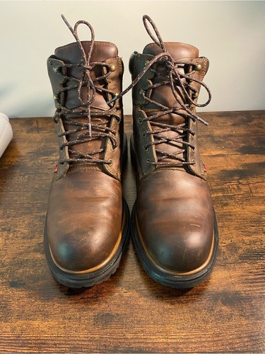 Red wing shoes brown - shoes, leather
