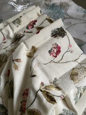 Cream Embroidery Curtains