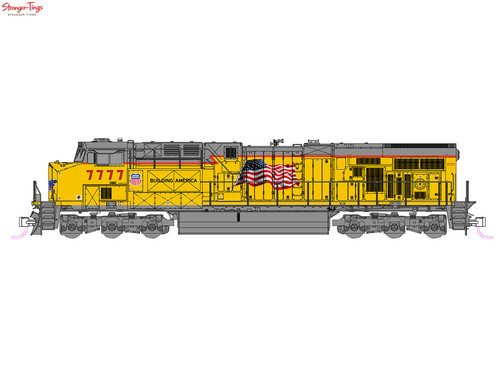 Kato es44ac loco union pacific - es44ac,