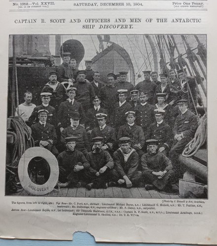 Capt scott named crew - r, of