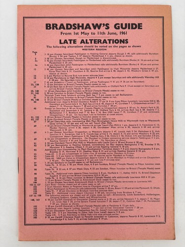 Bradshaw guide late - guide,