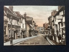 South Street Dorking Surrey Vintage Postcard A24
