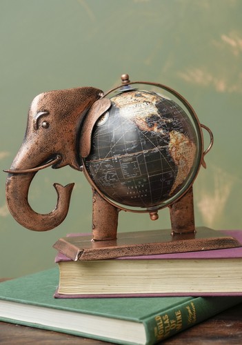 Metal elephant decorative - metal,