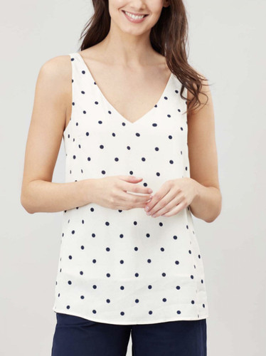 Joules womens cream spot - joules,