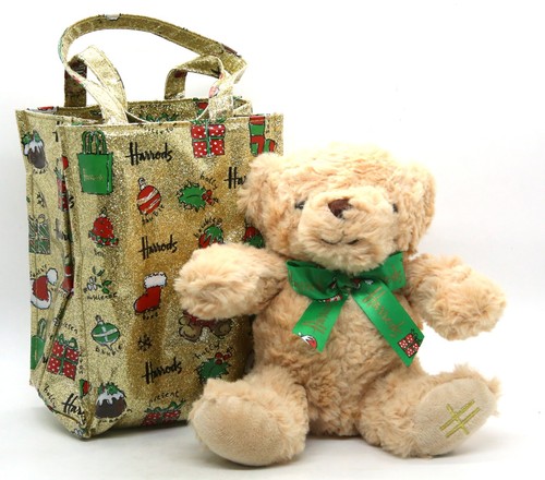Harrods christmas teddy bear - christmas,