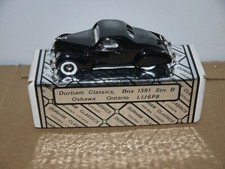 Durham Classics 1/43 Scale DC-4A - 1938 Lincoln Zephyr 2Dr Coupe black