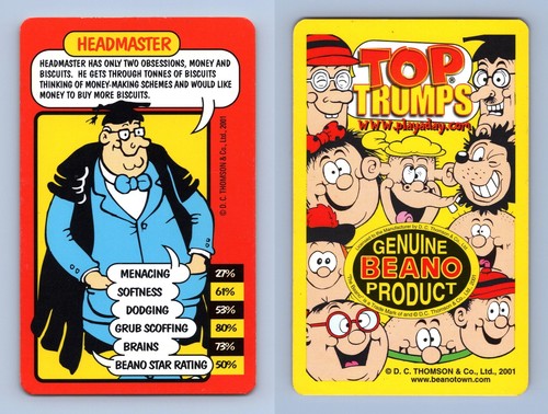 Headmaster the beano - -,