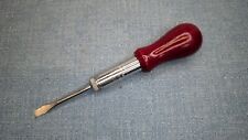 Vintage Spiralux Model 620 Hollands & Blair Ltd. England Screwdriver 8" Slotted