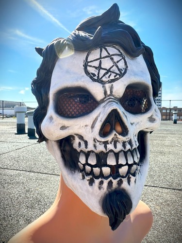 Skull halloween mask scary - skull,