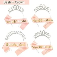 Happy Birthday Silver Tiara