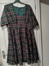 Hell Bunny Miles 50's Green