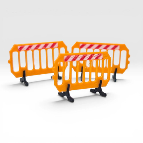 Plastic traffic barriers - barriers,