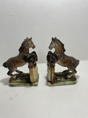 Pair antique horse - of,