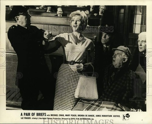 1964 press photo - press, fraser