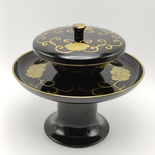 Japanese lacquer tea - lacquer,