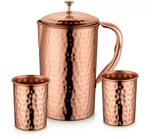 Copper water jug 1500ml - water,