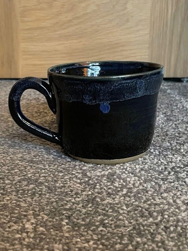Cornish studio pottery mug - cornish,