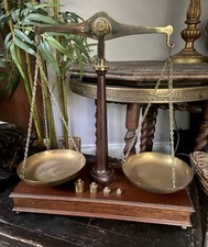 FANTASTIC SET OF VINTAGE BRASS