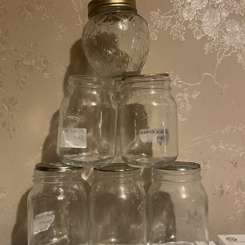 Glass mason jam storage - mason,