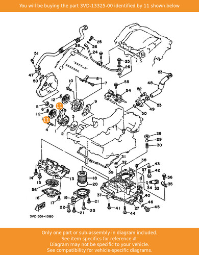 Yamaha gear pump driven - gear,,