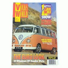 VOLKSWORLD - Euro Samba Style - February 1994 VW Volkswagen Camper Magazine
