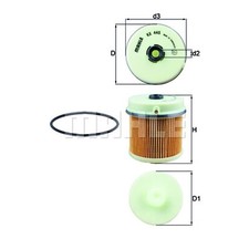 Fuel Filter KX445D Mahle