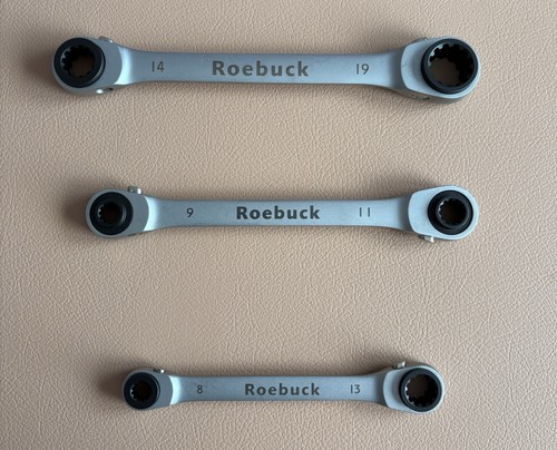 Roebuck ratchet spanner set - ratchet,