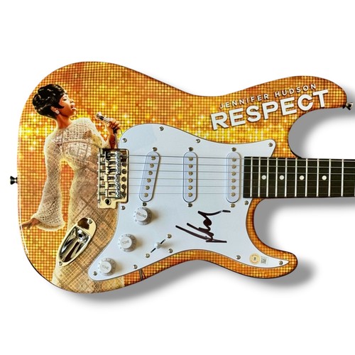 Jennifer hudson signed - signed, guitar
