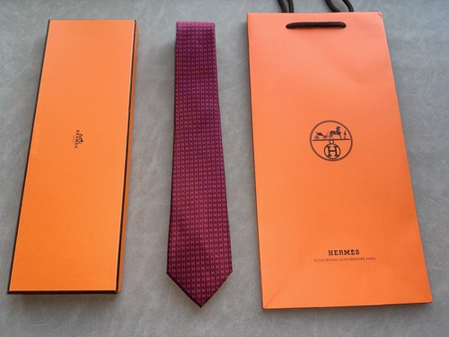 Hermès facettes silk - hermÈs, tie