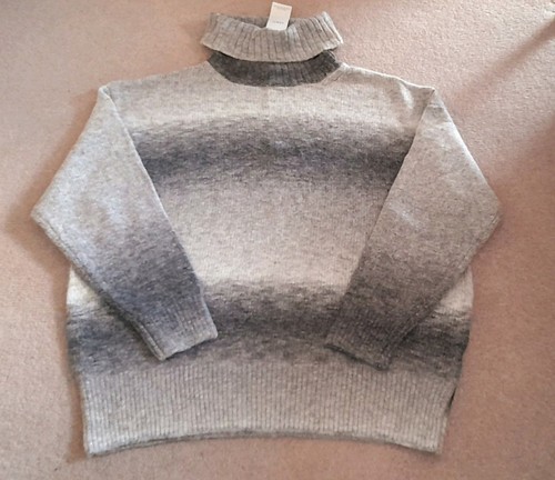 Women ladies grey striped - grey,
