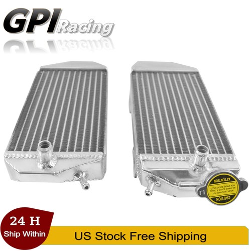 Aluminum radiator silver - silver, fits