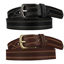 New Mens Belts Leather Full