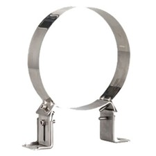 Adjustable Wall Bracket Support 50mm-80mm Stainless Steel Twin Wall Flue Pipe