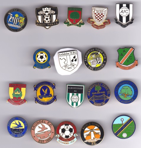 Non league badges large - badges,