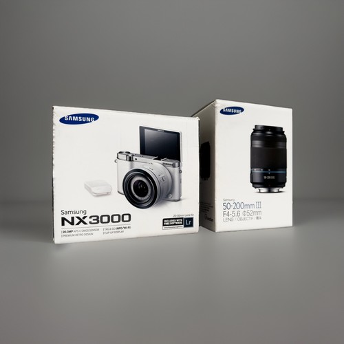 Samsung nx3000 3mp aps c - nx3000, aps-c