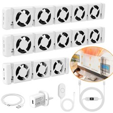 Radiator Fan Set Energy efficient - 5s faster heating - Up to 22% energy savings