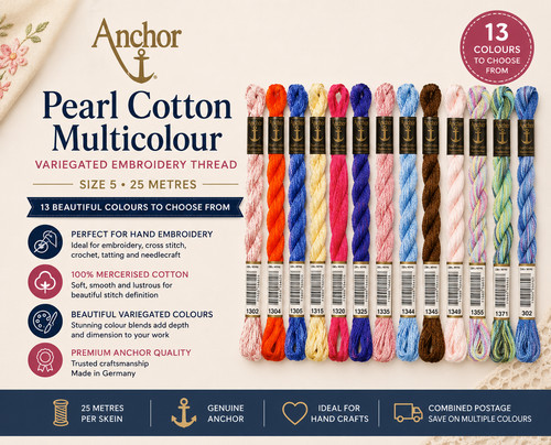 Anchor pearl cotton 5 - pearl,