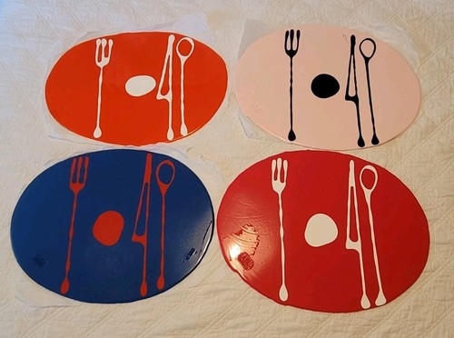 Set four resin table - set,