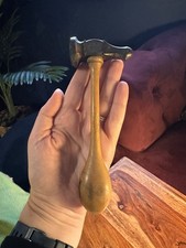 Antique L. Hugoniot-Tissot Jeweller’s Repoussé Hammer c1900 Gawthor Handle