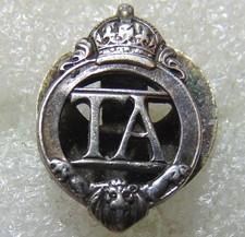 WW2 Period T.A. / Territorial Army Lapel Badge