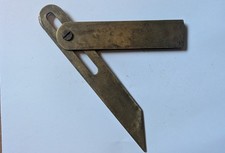 Vintage Brass Sliding Bevel |