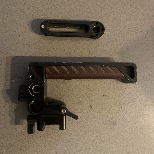Wooden camera nato handle - camera,